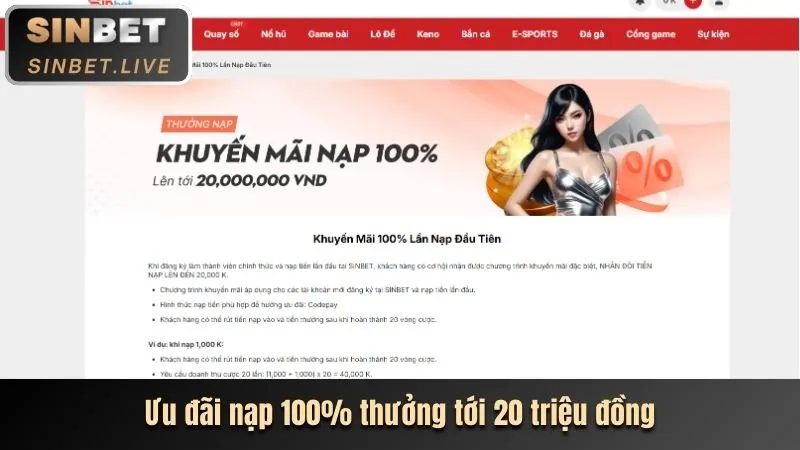 Ưu đãi chào mừng người chơi mới 789win7